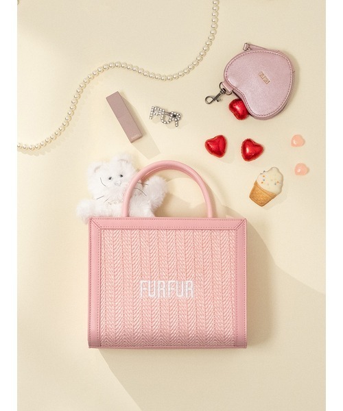 FURFUR（ファーファー）の「キャットマスコットチャーム（チャーム・レディース・サックスブルー/チャコールグレー/ホワイト/ピンク/グリーン・FREE）」の8枚目の写真