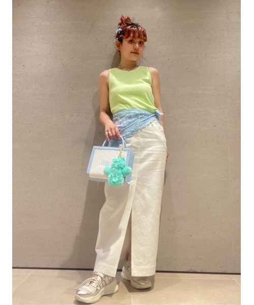 FURFUR（ファーファー）の「キャットマスコットチャーム（チャーム・レディース・サックスブルー/チャコールグレー/ホワイト/ピンク/グリーン・FREE）」の17枚目の写真