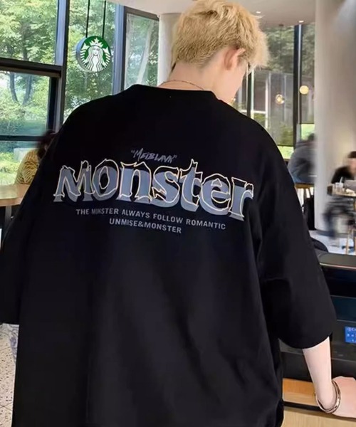 FUNALIVE(ファンアライブ)の「ヘビーウエイトストリートファッションモチーフプリントTシャツ(Tシャツ/カットソー・メンズ・ホワイト系その他3/ブラック系その他4/ブラック/ブラック系その他2/クリーム/ホワイト系その他2/ブラック系その他3/ホワイト系その他4/ブラック系その他5/ホワイト系その他5・M/L)」の5枚目の写真