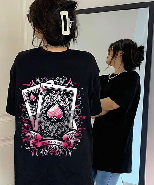 FUNALIVE(ファンアライブ)の「ヘビーウエイトストリートファッションモチーフプリントTシャツ(Tシャツ/カットソー・メンズ・ホワイト系その他3/ブラック系その他4/ブラック/ブラック系その他2/クリーム/ホワイト系その他2/ブラック系その他3/ホワイト系その他4/ブラック系その他5/ホワイト系その他5・M/L)」の11枚目の写真