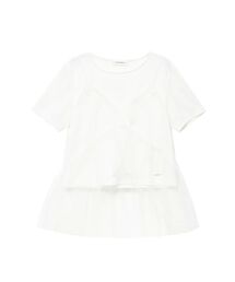 チュールキャミソールセットTシャツ