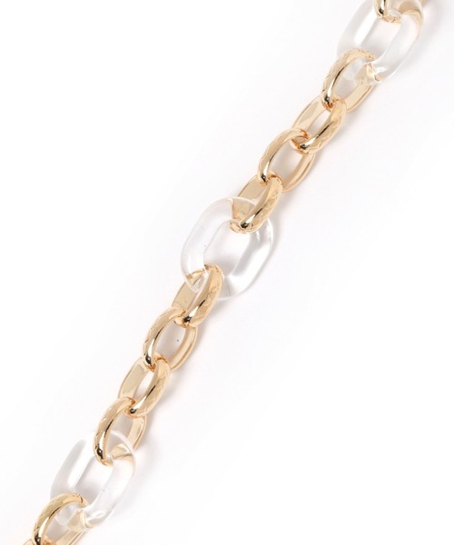 saloon（サルーン）の「SALOON(サルーン)/　チェーンクリアブレスレット（ブレスレット・レディース・その他2・FREE）」の4枚目の写真