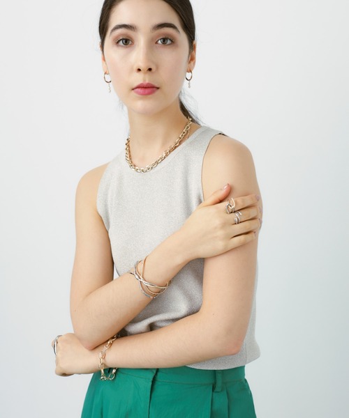 saloon（サルーン）の「SALOON(サルーン)/　チェーンクリアブレスレット（ブレスレット・レディース・その他2・FREE）」の5枚目の写真