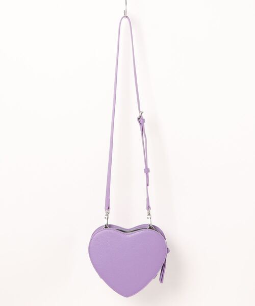 Vivienne Westwood(ヴィヴィアンウエストウッド)の「LOUISE HEART CROSSBODY(ショルダーバッグ・レディース・パープル・FREE)」の2枚目の写真