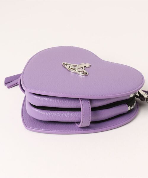 Vivienne Westwood(ヴィヴィアンウエストウッド)の「LOUISE HEART CROSSBODY(ショルダーバッグ・レディース・パープル・FREE)」の3枚目の写真