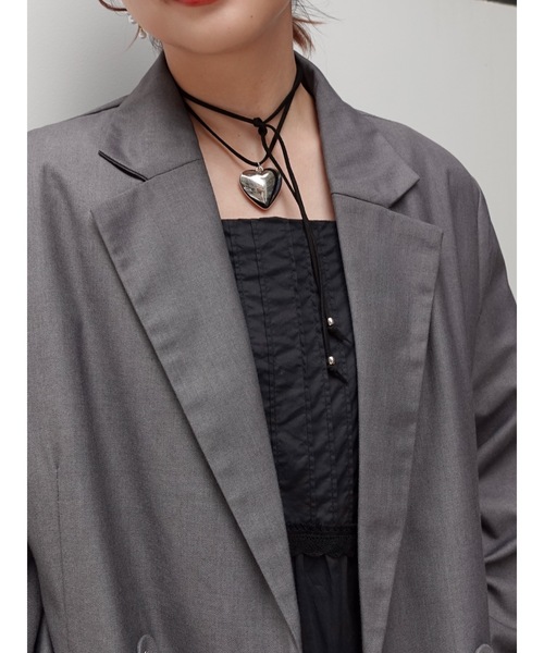 JUMELLE（ジュメロ）の「fake suede choker（チョーカー・レディース・ゴールド/シルバー・FREE）」の6枚目の写真