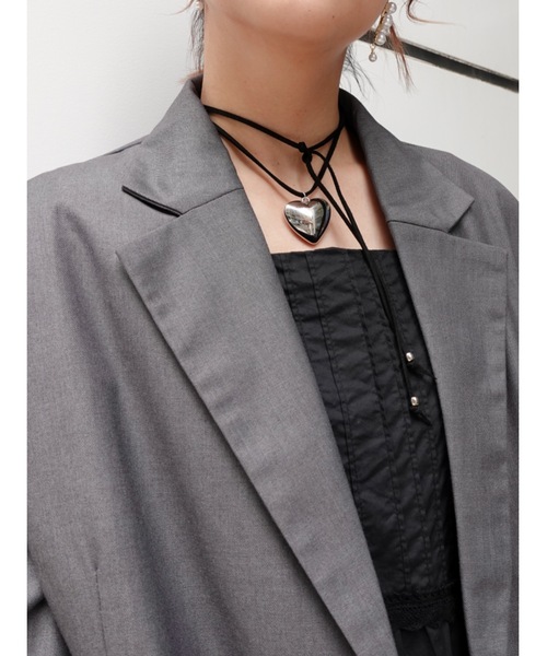 JUMELLE（ジュメロ）の「fake suede choker（チョーカー・レディース・ゴールド/シルバー・FREE）」の7枚目の写真