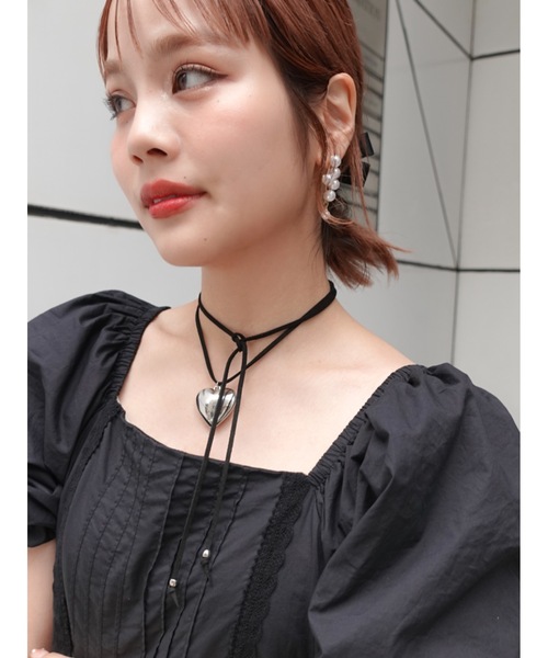 JUMELLE（ジュメロ）の「fake suede choker（チョーカー・レディース・ゴールド/シルバー・FREE）」の14枚目の写真