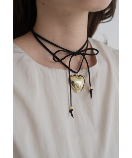 JUMELLE（ジュメロ）の「fake suede choker（チョーカー・レディース・ゴールド/シルバー・FREE）」の21枚目の写真