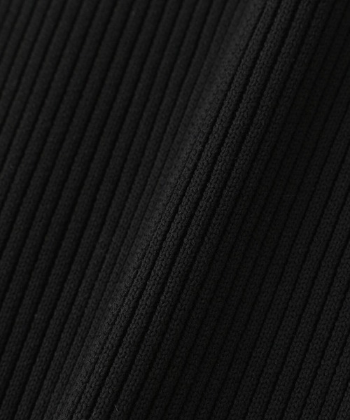 N.(N. Natural Beauty Basic)(エヌエヌナチュラルビューティーベーシック)の「◆【S Size Line】ボトルネックニットドッキングワンピース(ワンピース・レディース・ブラック/オフホワイト・MEDIUM/SMALL)」の11枚目の写真