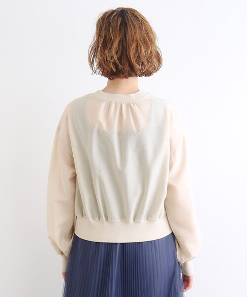 grove（グローブ）の「◆布帛コンビニットカーディガン（カーディガン/ボレロ・レディース・カーキ/ブラック/アイボリー・04/03/02/01/05）」の21枚目の写真