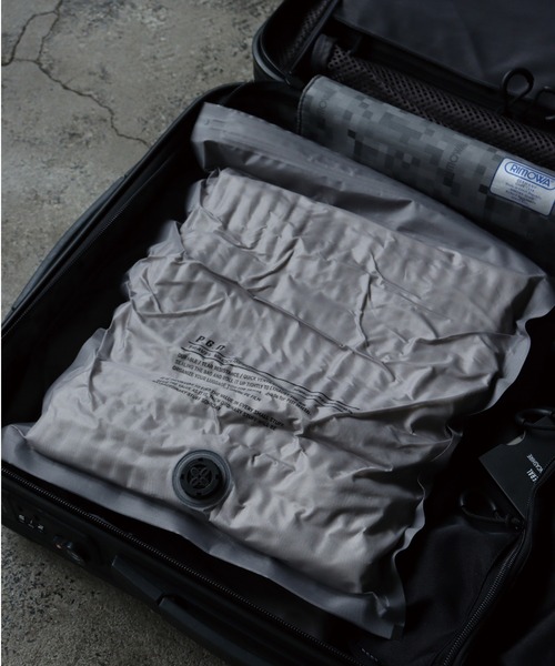 POST GENERAL（ポストジェネラル）の「【POST GENERAL/ポストジェネラル】トラベルバキューム パック S PACK2 /#P/G 065（エコバッグ/サブバッグ・メンズ・グレー・FREE）」の5枚目の写真