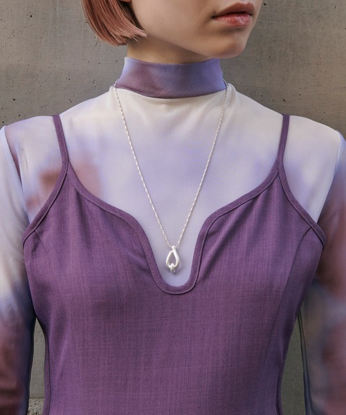 GOLDY(ゴールディ)の「ドロップ ライン メタル ロング ネックレス(ネックレス・レディース・ゴールド/シルバー系その他/ゴールド系その他/シルバー・FREE)」の11枚目の写真