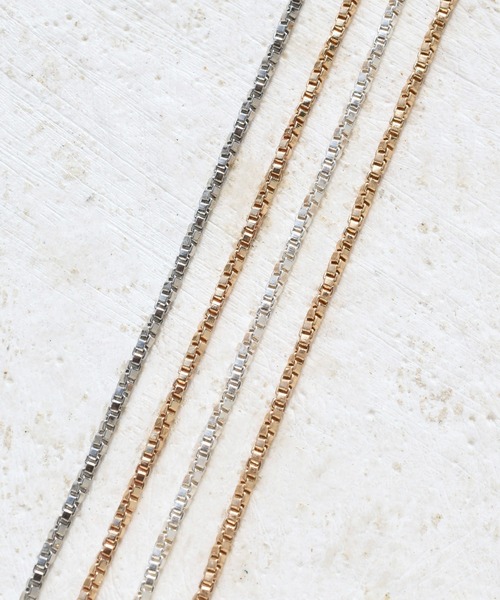 GOLDY(ゴールディ)の「ドロップ ライン メタル ロング ネックレス(ネックレス・レディース・ゴールド/シルバー系その他/ゴールド系その他/シルバー・FREE)」の7枚目の写真