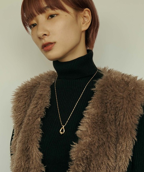 GOLDY(ゴールディ)の「ドロップ ライン メタル ロング ネックレス(ネックレス・レディース・ゴールド/シルバー系その他/ゴールド系その他/シルバー・FREE)」の16枚目の写真