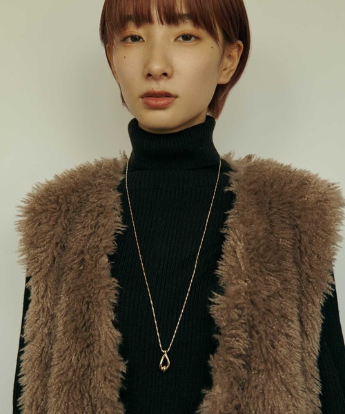 GOLDY(ゴールディ)の「ドロップ ライン メタル ロング ネックレス(ネックレス・レディース・ゴールド/シルバー系その他/ゴールド系その他/シルバー・FREE)」の15枚目の写真