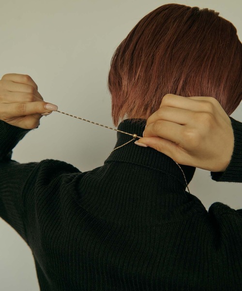 GOLDY(ゴールディ)の「ドロップ ライン メタル ロング ネックレス(ネックレス・レディース・ゴールド/シルバー系その他/ゴールド系その他/シルバー・FREE)」の18枚目の写真