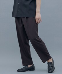 UNITED TOKYO | SUMMER WOOL イージーストレートパンツ｜セットアップ着用可能(スラックス)