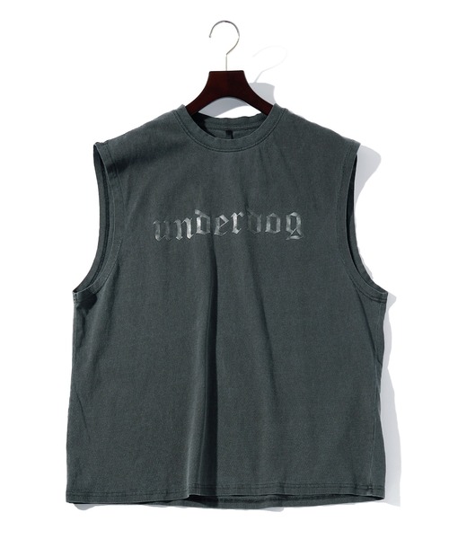 THISIS(ディスイズ)の「ピグメント ノースリーブ(Tシャツ/カットソー・メンズ・ブラック系その他/ブラウン系その他2/ブラック/ブラック系その他2/ブラウン系その他/モカ・LARGE/X-LARGE/MEDIUM)」の4枚目の写真