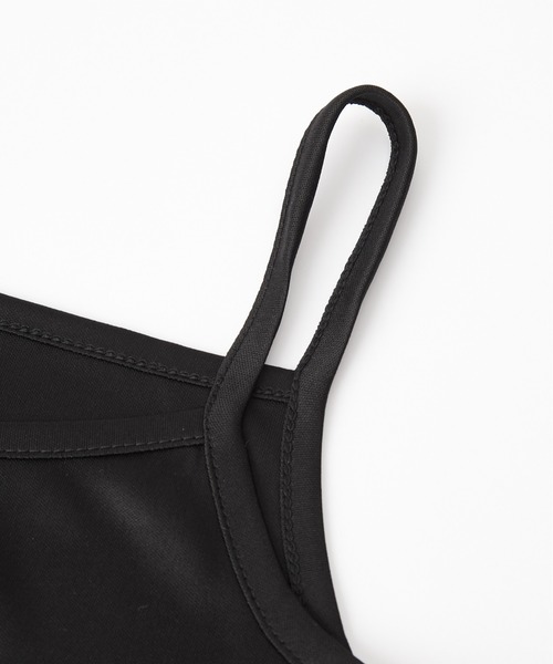 nissen(ニッセン)の「【販売終了】2点セット(半袖プルオーバー+キャミソール)(シャツ/ブラウス・レディース・オフホワイト/ブラック・M/L)」の4枚目の写真