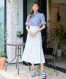 SWINGLE | 切替デニムマーメイドスカート(スカート)