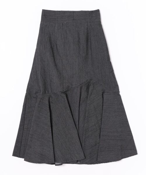 SWINGLE（スウィングル）の「切替デニムマーメイドスカート（スカート・レディース・ブルー/ブラック/ライトベージュ・FREE）」の16枚目の写真