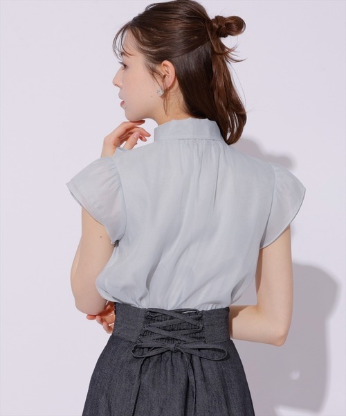 SWINGLE（スウィングル）の「切替デニムマーメイドスカート（スカート・レディース・ブルー/ブラック/ライトベージュ・FREE）」の12枚目の写真