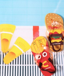 BAYBLO（ベイブロ）の「(SK)【ディノサウルス & バーガーコンクス】キッズ ビーチサンダル（サンダル）」