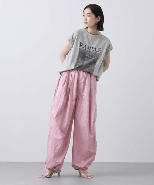 Greadybrillant　Ry混パラシュートパンツ Gready Brilliant（グレディブリリアン）の「タックパラシュート