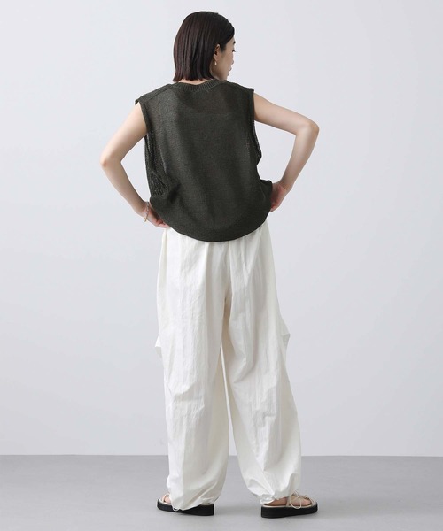 Greadybrillant　Ry混パラシュートパンツ Gready Brilliant（グレディブリリアン）の「タックパラシュート
