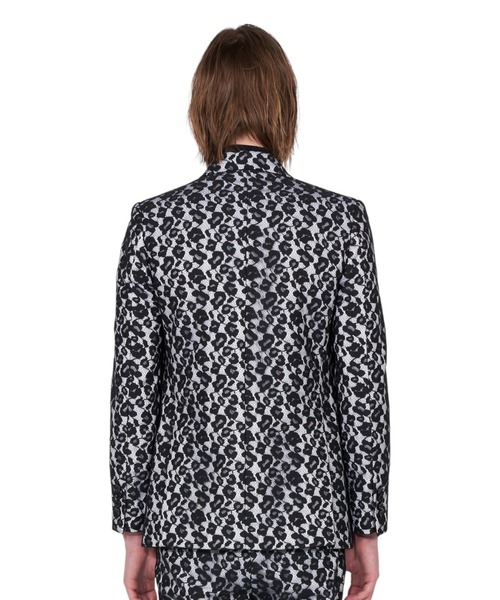 極美品 ガラアーベント GalaabenD ヒョウ柄 タキシードジャケット GalaabenD - タキシードクロスジャケット - Tuxedo Jacket 