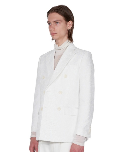 極美品 ガラアーベント GalaabenD ヒョウ柄 タキシードジャケット GalaabenD - タキシードクロスジャケット - Tuxedo Jacket 