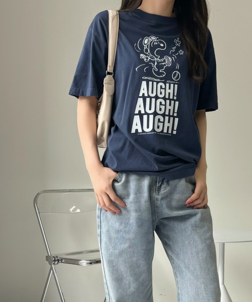 セール】【PEANUTS/SNOOPY】別注 ピーナッツ スヌーピー 「AUGH