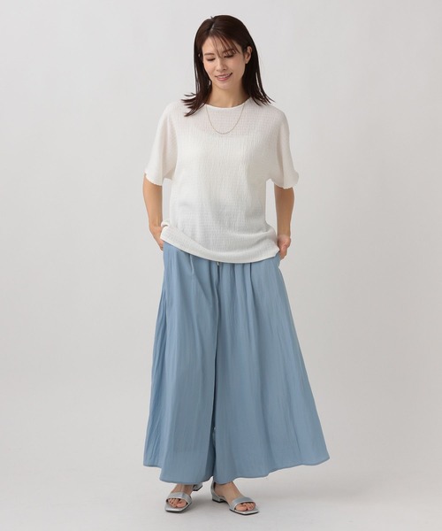 Elura（エルーラ）の「ふくれゆるプルオーバー/131557（Tシャツ/カットソー・レディース・オフホワイト/ブラック/イエロー・FREE）」の18枚目の写真