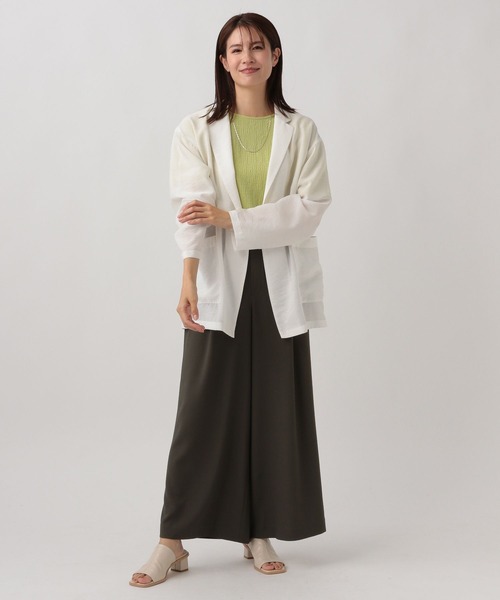 Elura（エルーラ）の「ふくれゆるプルオーバー/131557（Tシャツ/カットソー・レディース・オフホワイト/ブラック/イエロー・FREE）」の14枚目の写真