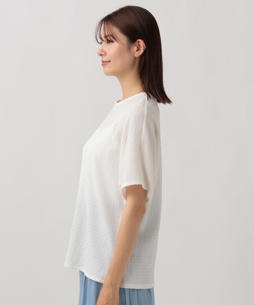 Elura（エルーラ）の「ふくれゆるプルオーバー/131557（Tシャツ/カットソー・レディース・オフホワイト/ブラック/イエロー・FREE）」の12枚目の写真