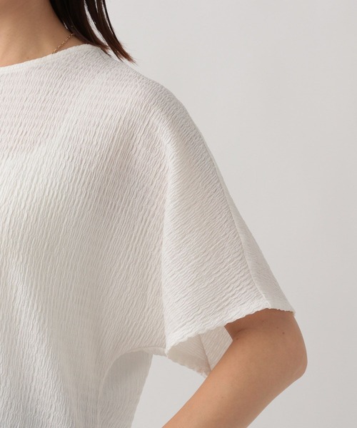 Elura（エルーラ）の「ふくれゆるプルオーバー/131557（Tシャツ/カットソー・レディース・オフホワイト/ブラック/イエロー・FREE）」の9枚目の写真