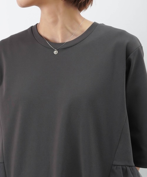 LUCA/LADY LUCK LUCA（ルカ/レディラックルカ）の「LC/LLL チュールカットワンピース / サイドチュールフリルワンピース（ワンピース・レディース・ブラック/チャコールグレー・FREE）」の16枚目の写真