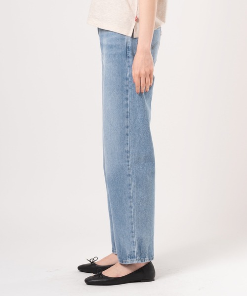 綺麗めカジュアルに♪【Levi's】'94 Baggy デニムショートパンツ Levi's: ブルー 94 Baggy デニムショートパンツ | SSENSE 日本