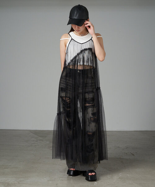 RAY CASSIN（レイカズン）の「レザーキャップ（キャップ・レディース・アイボリー/ブラック・FREE）」の9枚目の写真