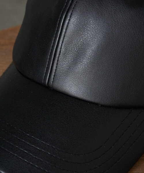 RAY CASSIN（レイカズン）の「レザーキャップ（キャップ・レディース・アイボリー/ブラック・FREE）」の11枚目の写真