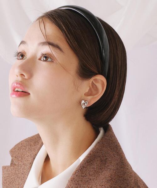 JILL by JILL STUART(ジルバイジルスチュアート)の「◇ハートイヤリング(イヤリング・レディース・シルバー・FREE)」の6枚目の写真