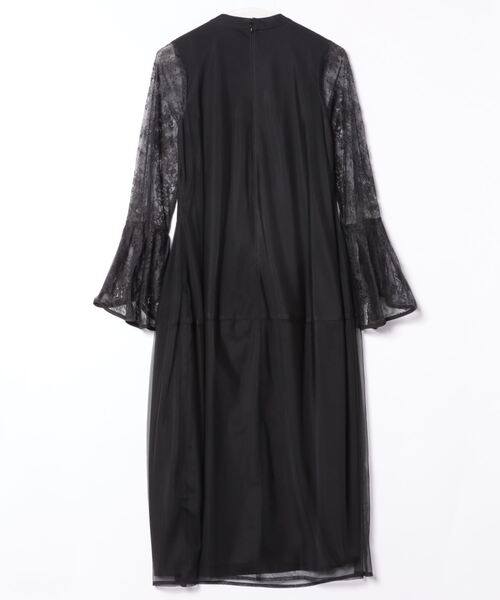 セール】Oval silhoette bell sleeve dress（ドレス）｜LE'RURE