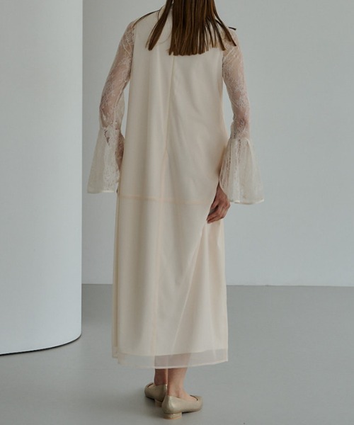 スーツ・フォーマル・ドレス LE'RURE Sleeve less scallop dress 0400021856271_DEVIANT?wid=830&