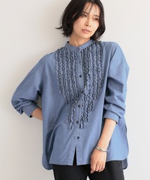 BARNYARDSTORM / スタンドカラーフリルブラウス