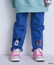 【Disney】ミッキーマウス/ビッグポケットデニムパンツ