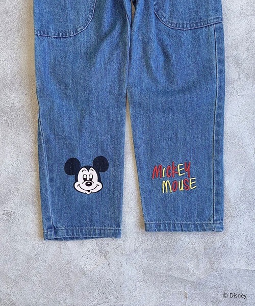 Disney(ディズニー)の「【Disney】ミッキーマウス/ビッグポケットデニムパンツ(デニムパンツ・キッズ・ネイビー/ライトブルー・80/90/95/100/110/120/130/140/150)」の6枚目の写真