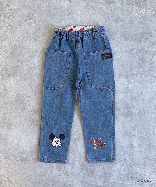 Disney(ディズニー)の「【Disney】ミッキーマウス/ビッグポケットデニムパンツ(デニムパンツ・キッズ・ネイビー/ライトブルー・80/90/95/100/110/120/130/140/150)」の11枚目の写真