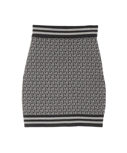 EATME（イートミー）の「EMロゴニットタイトスカート（セットアップ可能）（スカート・レディース・ベージュ/ブラック/ピンク・FREE）」の15枚目の写真