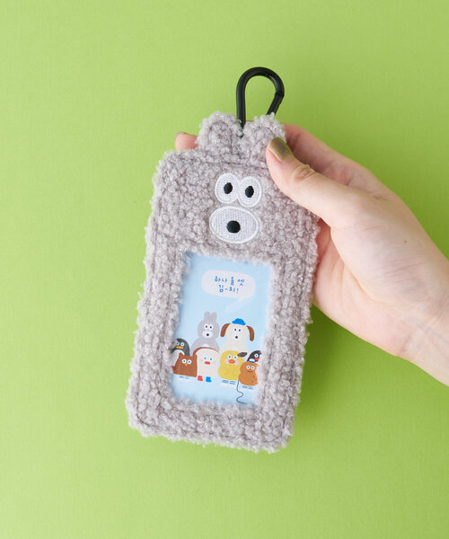 BIRTHDAY BAR（バースデイバー）の「【ROMANE BRUNCH BROTHER】カードケース（パスケース・レディース・アイボリー/グレー・0）」の2枚目の写真